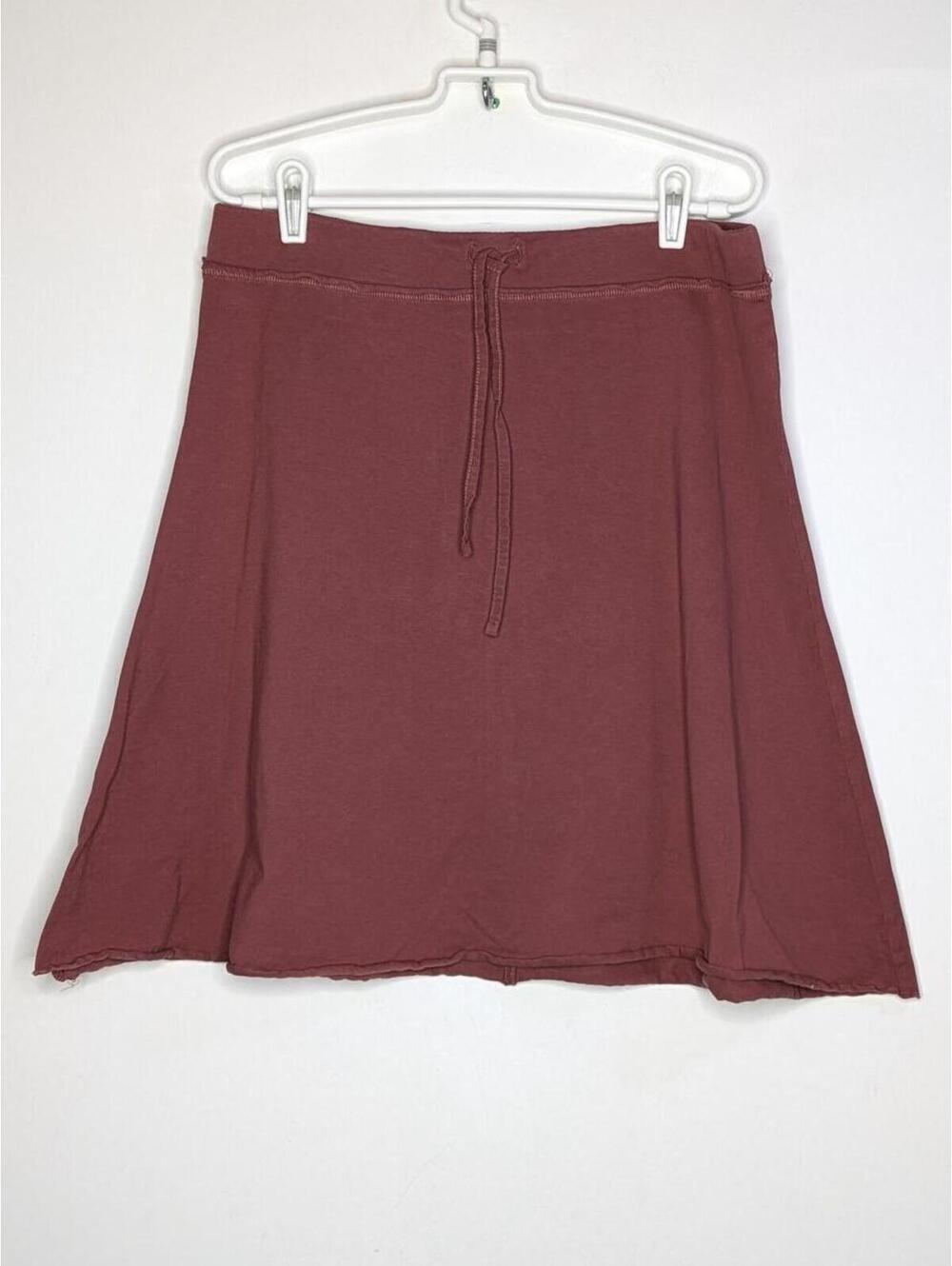 J Jill Pink Short Cozy Cotton Skirt M
